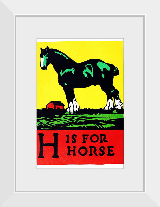 "H Is For Horse ABC 1923"