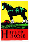 "H Is For Horse ABC 1923"