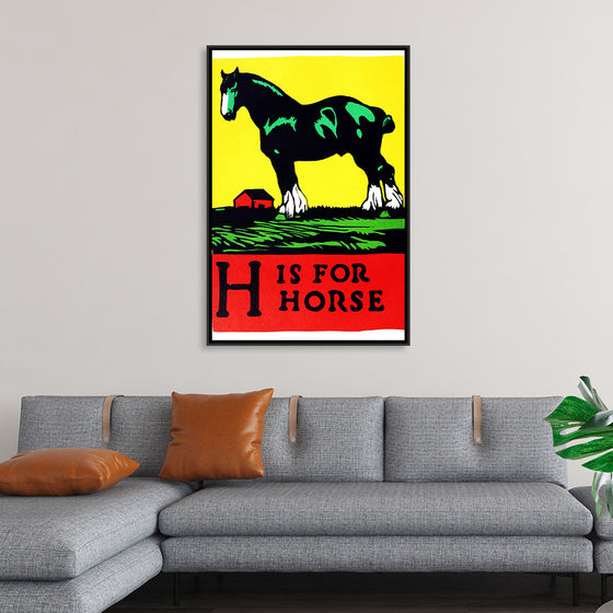 "H Is For Horse ABC 1923"