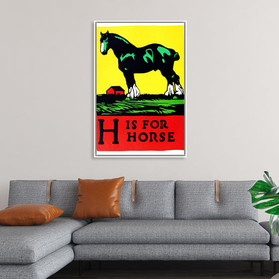 "H Is For Horse ABC 1923"