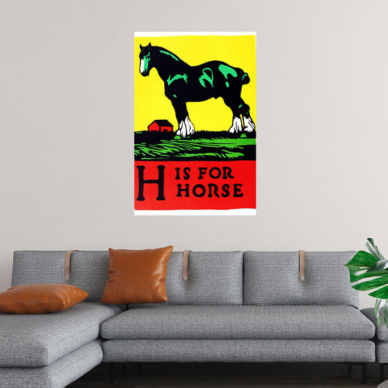 "H Is For Horse ABC 1923"