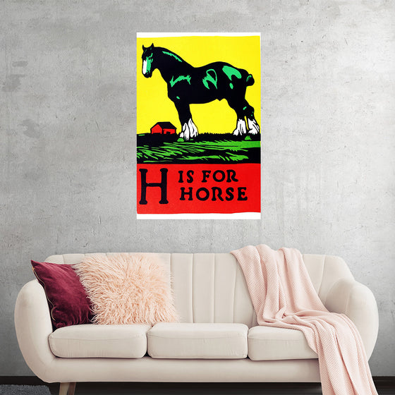 "H Is For Horse ABC 1923"