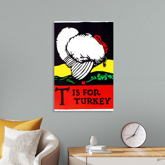 "T Is For Turkey ABC 1923"