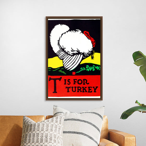 "T Is For Turkey ABC 1923"