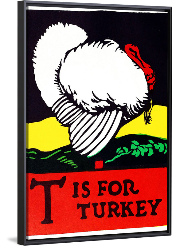 "T Is For Turkey ABC 1923"