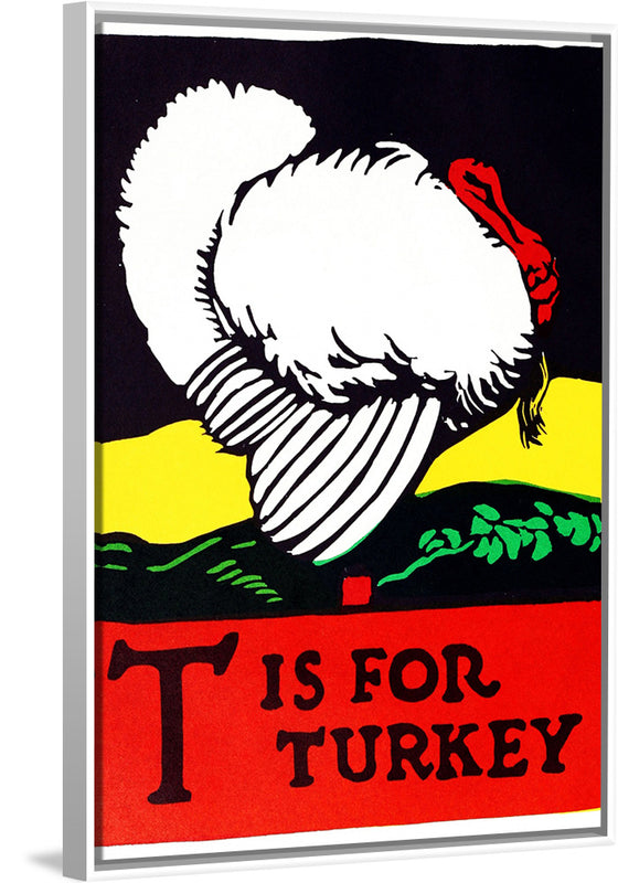 "T Is For Turkey ABC 1923"