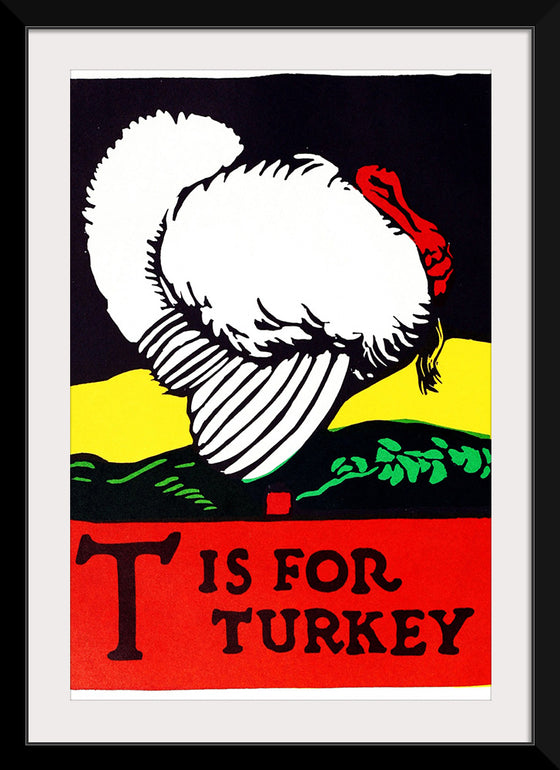 "T Is For Turkey ABC 1923"