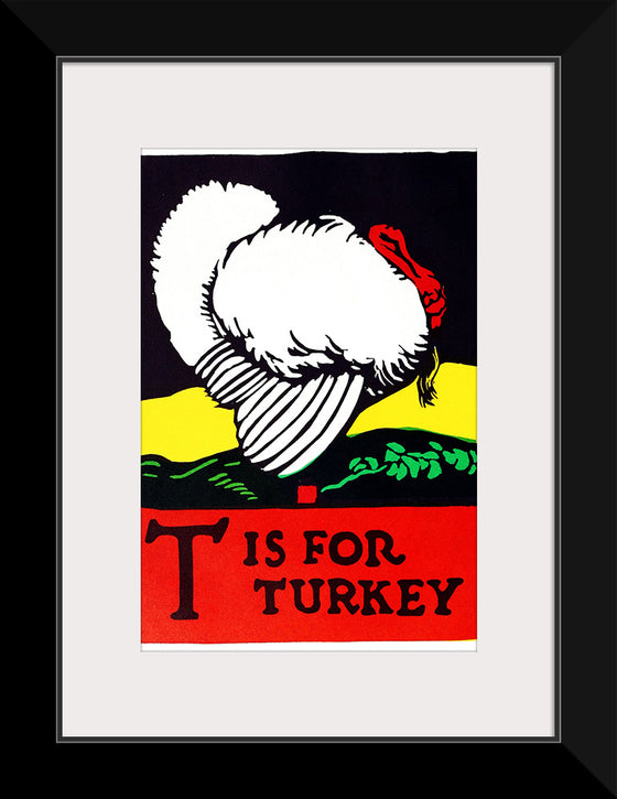 "T Is For Turkey ABC 1923"