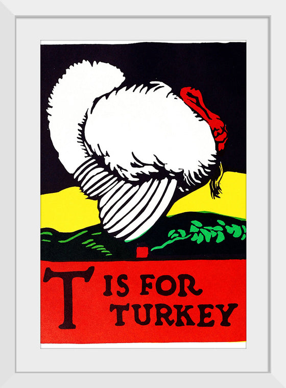 "T Is For Turkey ABC 1923"