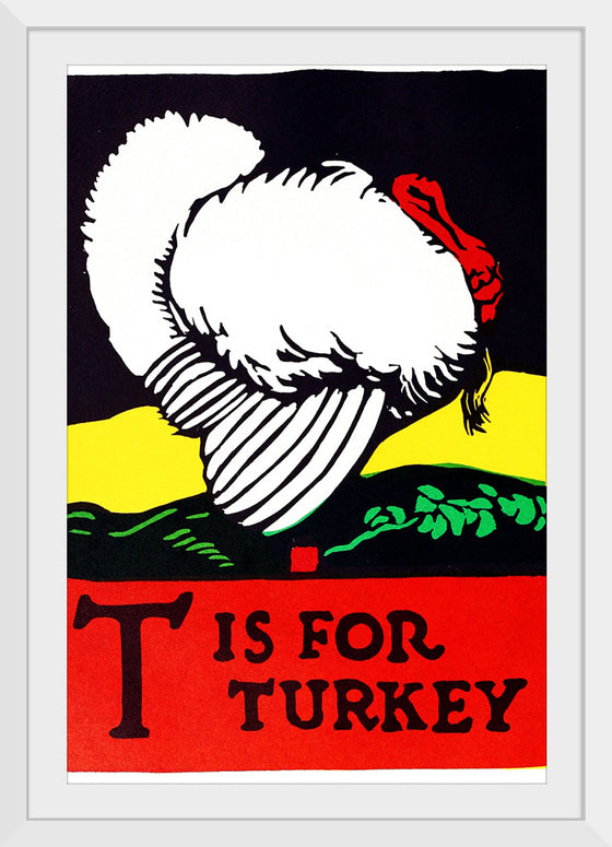 "T Is For Turkey ABC 1923"