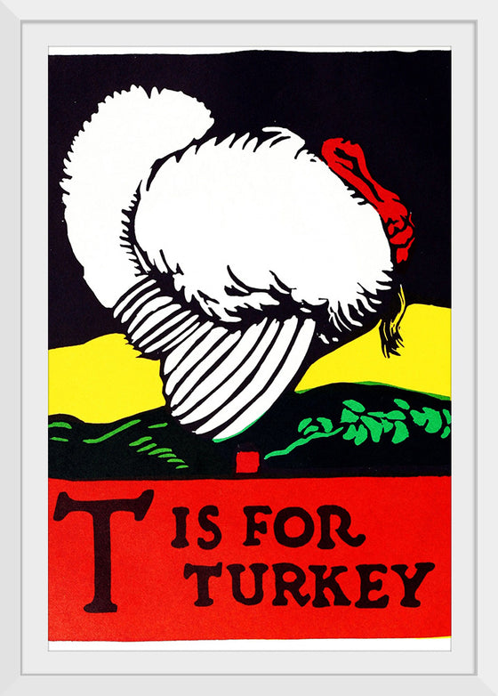 "T Is For Turkey ABC 1923"