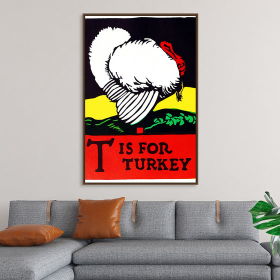 "T Is For Turkey ABC 1923"