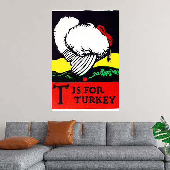 "T Is For Turkey ABC 1923"