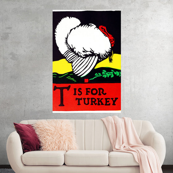 "T Is For Turkey ABC 1923"