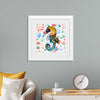 "Abstract Pattern-Filled Seahorse"