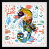 "Abstract Pattern-Filled Seahorse"