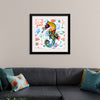 "Abstract Pattern-Filled Seahorse"