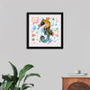 "Abstract Pattern-Filled Seahorse"