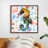 "Abstract Pattern-Filled Seahorse"