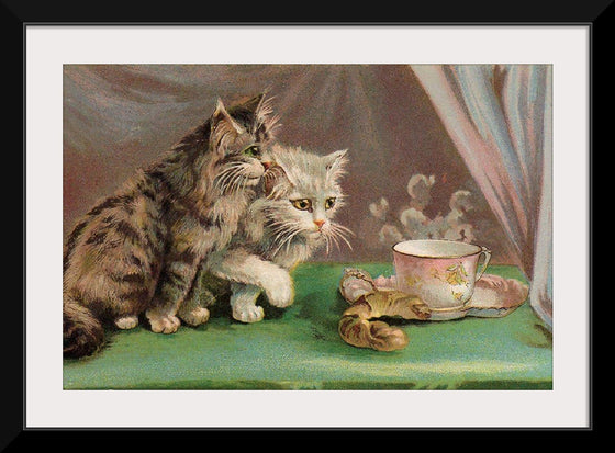 "Afternoon Tea Cats 1910"