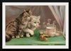 "Afternoon Tea Cats 1910"