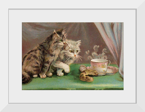 "Afternoon Tea Cats 1910"