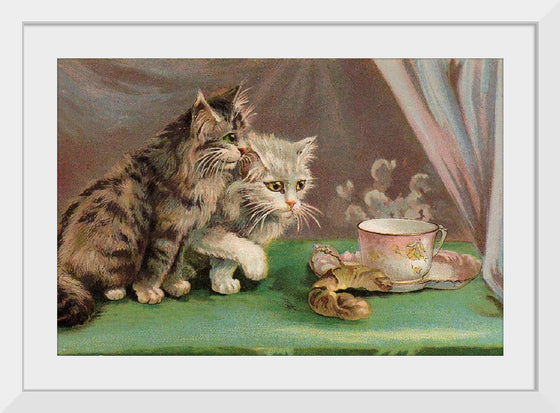 "Afternoon Tea Cats 1910"