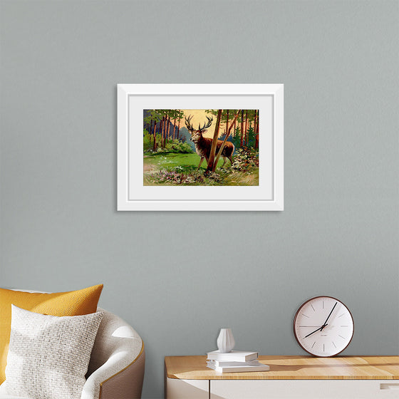 "Deer in the Forest"