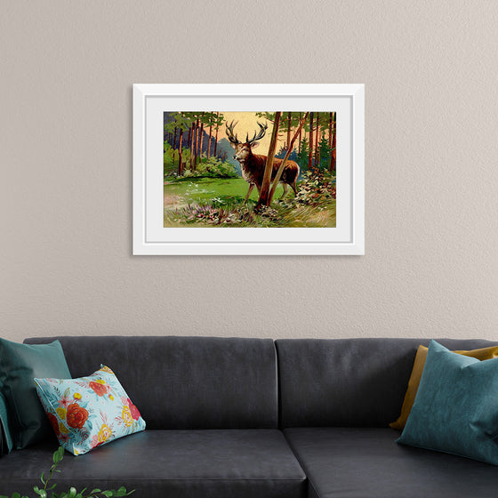 "Deer in the Forest"