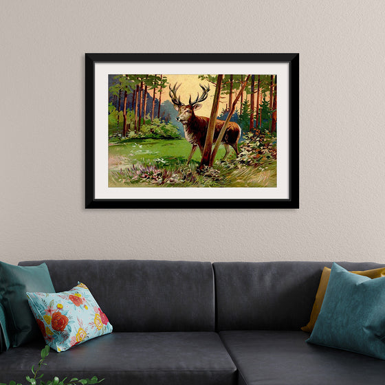 "Deer in the Forest"