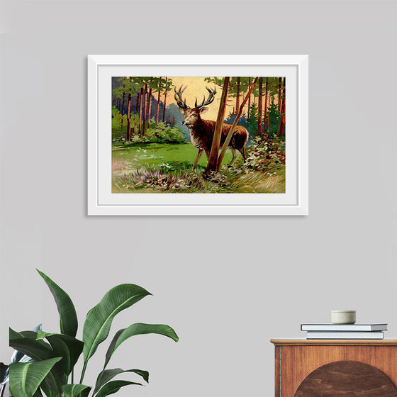 "Deer in the Forest"