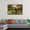 "Deer in the Forest"