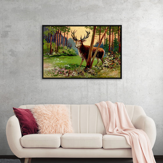 "Deer in the Forest"