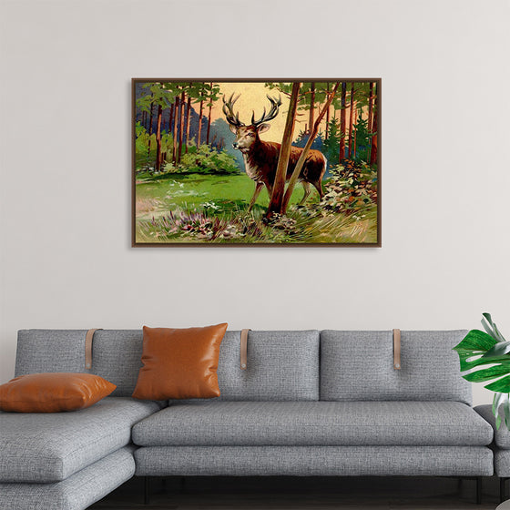 "Deer in the Forest"