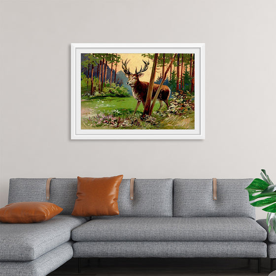 "Deer in the Forest"