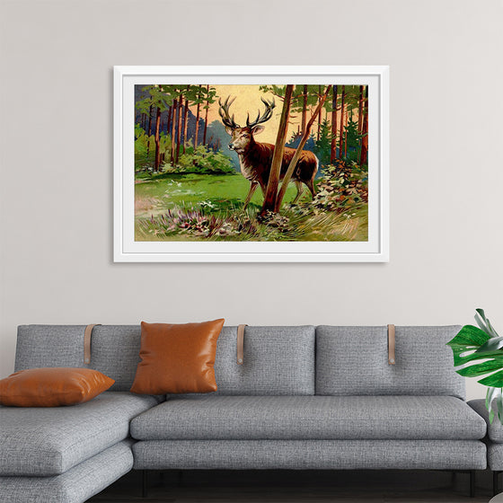 "Deer in the Forest"