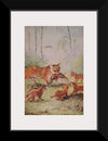 "Vixen & Cubs Fox (1910)", Maude Scrivener