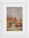 "Vixen & Cubs Fox (1910)", Maude Scrivener