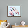 "Flamingo Watercolor Painting"