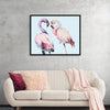 "Flamingo Watercolor Painting"