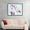 "Flamingo Watercolor Painting"