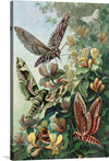 Step into the mesmerizing world of “Butterflies,” a meticulously crafted artwork that captures the ethereal beauty of these delicate creatures amidst blossoming flowers. Each butterfly, painted with exquisite detail, seems to flutter off the canvas, bringing a piece of the serene and magical natural world into your space.