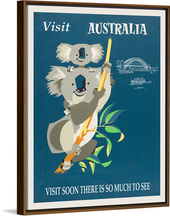 "Australia Retro Travel Poster", Harry Rogers