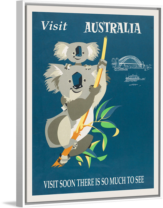 "Australia Retro Travel Poster", Harry Rogers