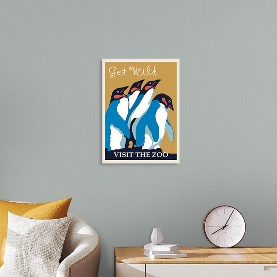 "Penguin Zoo Poster"