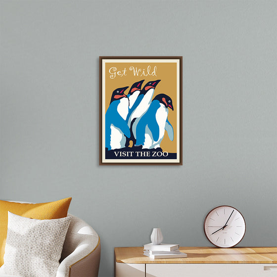 "Penguin Zoo Poster"