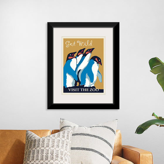 "Penguin Zoo Poster"