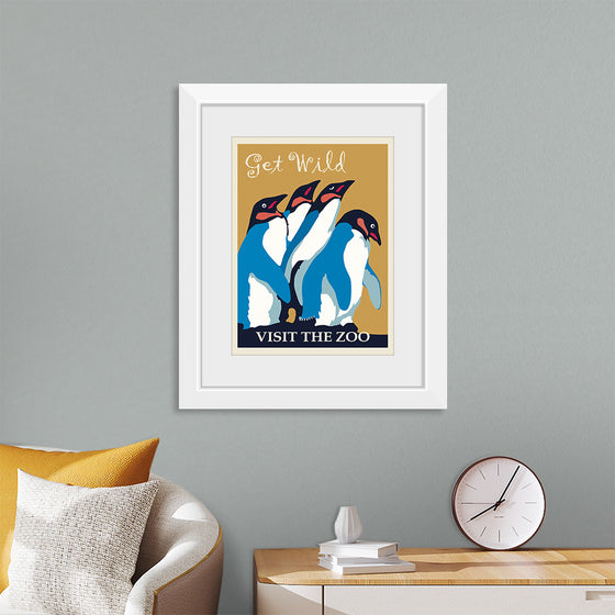 "Penguin Zoo Poster"