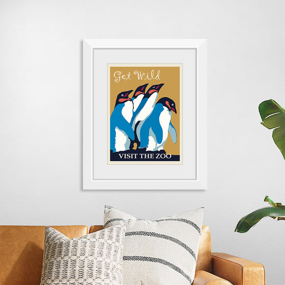 "Penguin Zoo Poster"