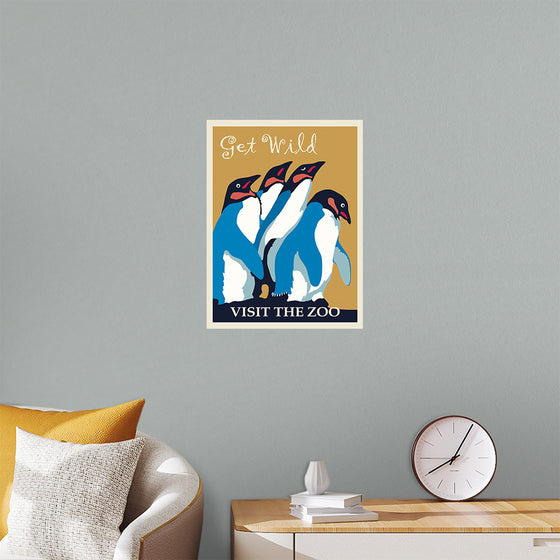 "Penguin Zoo Poster"